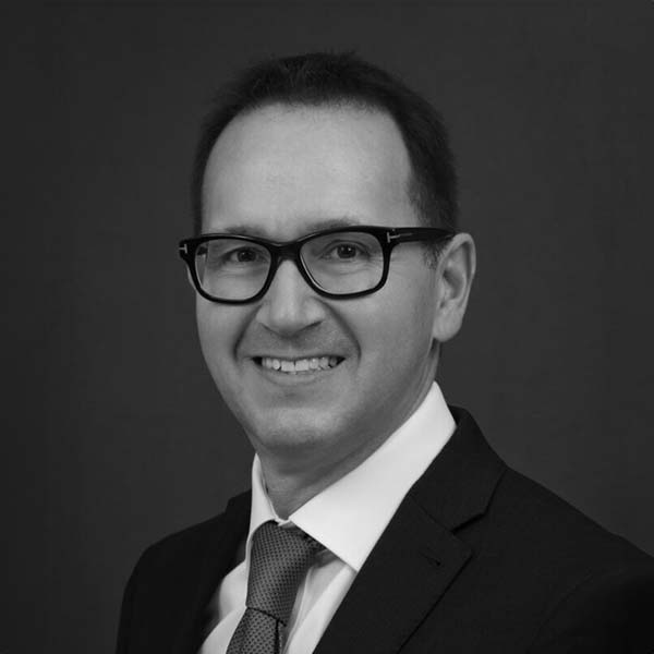 Black and White Portrait of Adrian Goodisman