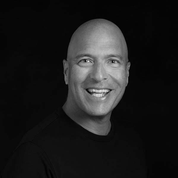 Black and White Portrait of Kenneth Segal