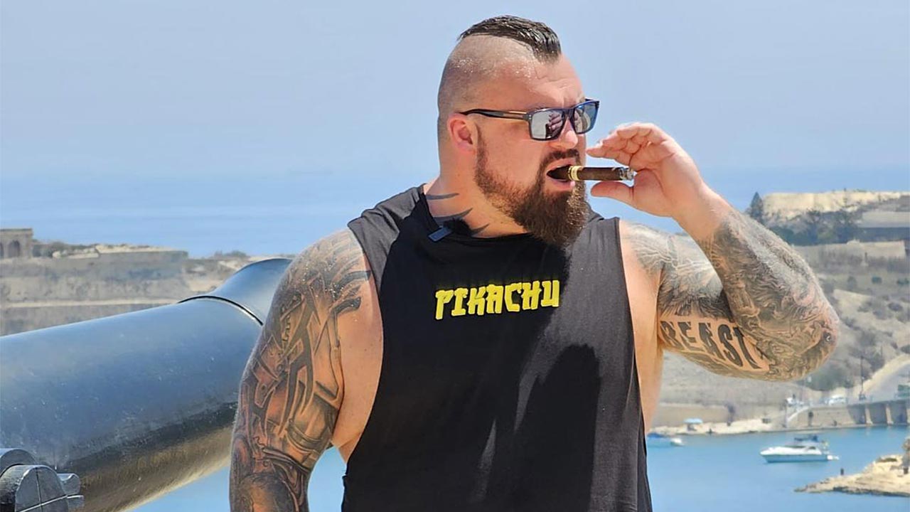 Eddie Hall in Battle of the Beasts, Malta