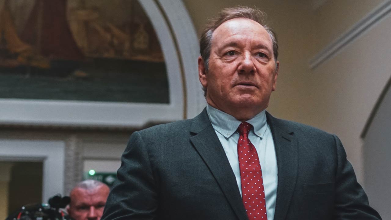 Actor Kevin Spacey in the conspiracy thriller ‘The Awakening’